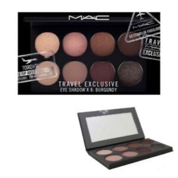 MAC Travel Exclusive Eyeshadow Palette BURGUNDY - Picture 4 of 4